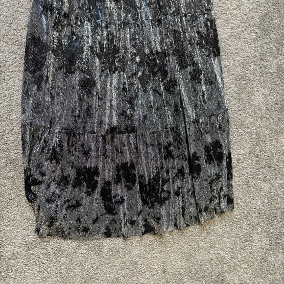 BASH ba&sh Vianca Wrap Effect Metallic Maxi Gown Size 2 US M $630.00 - Picture 12 of 12